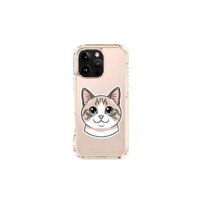 Custom Clear iPhone Pet Case ✨