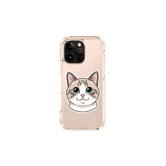 Custom Clear iPhone Pet Case ✨