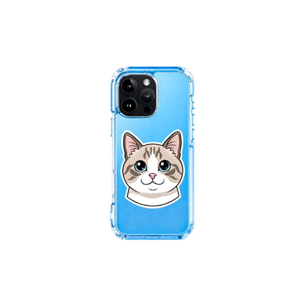 Custom Clear iPhone Pet Case ✨