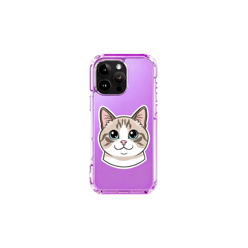 Custom Clear iPhone Pet Case ✨