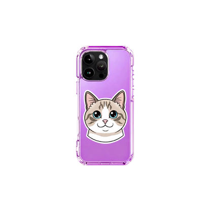 Custom Clear iPhone Pet Case ✨
