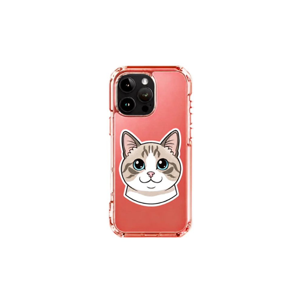 Custom Clear iPhone Pet Case ✨