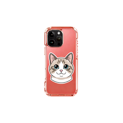 Custom Clear iPhone Pet Case ✨