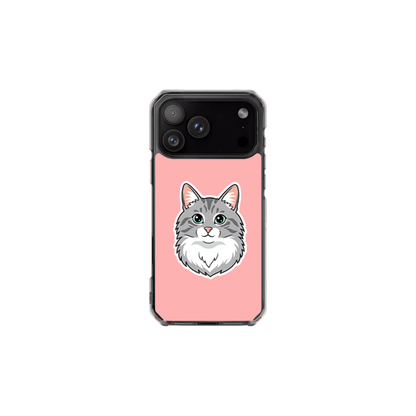 Custom Clear Pet Case with MagSafe ✨