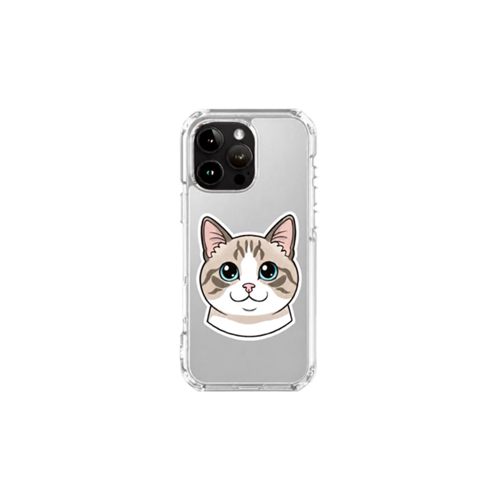 Custom Clear iPhone Pet Case ✨