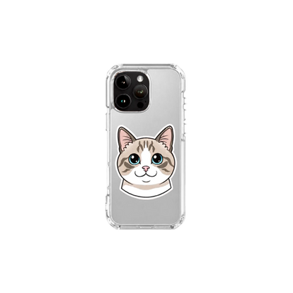 Custom Clear iPhone Pet Case ✨