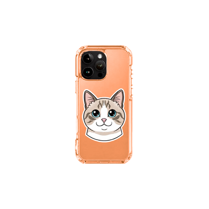 Custom Clear iPhone Pet Case ✨