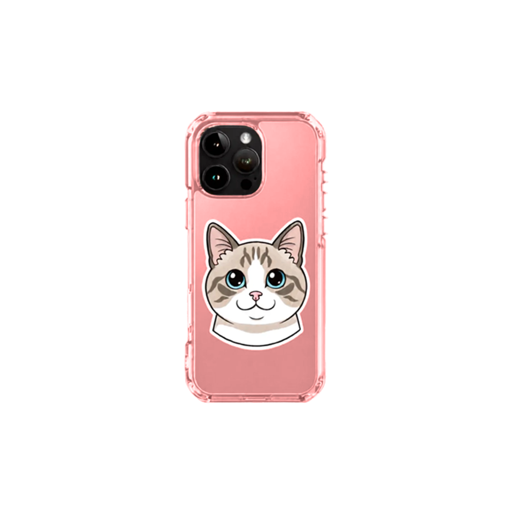 Custom Clear iPhone Pet Case ✨