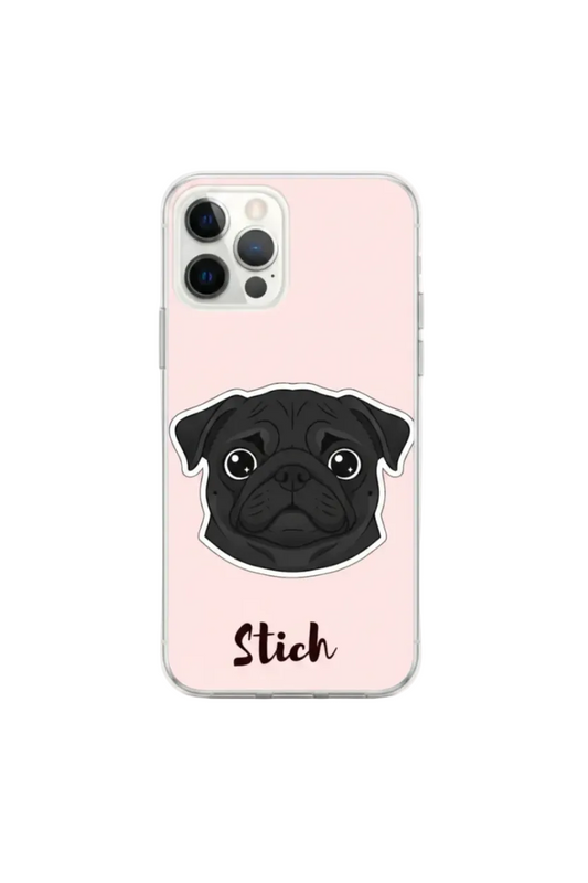 Custom Clear iPhone Pet Phone Case ✨