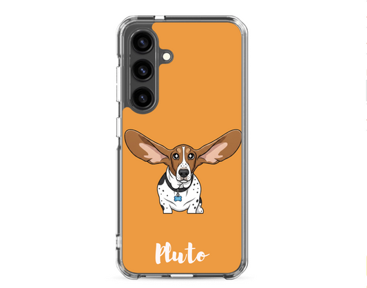 Custom Clear Samsung Pet Phone Case ✨